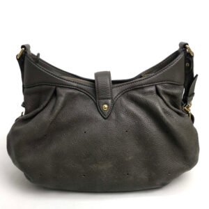 LOUIS VUITTON Shoulder Bag M95768 monogram mahina leather gray Monogram Mahina XS | AlmaBagz