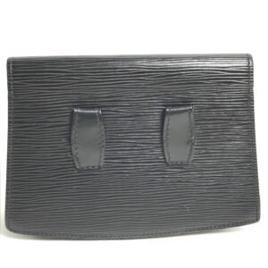 LOUIS VUITTON Pouch M52602 Epi Leather black Epi Tilsitt | AlmaBagz
