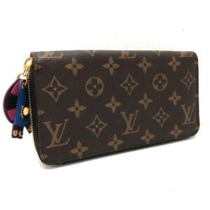 LOUIS VUITTON Long Wallet Purse M61364 Monogram canvas Brown Monogram zippy wallet totem Women Used | AlmaBagz