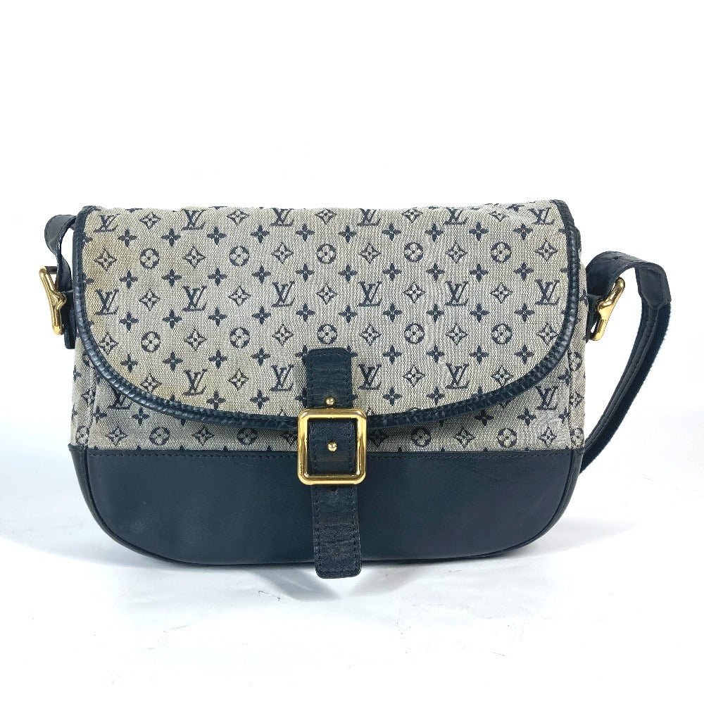 LOUIS VUITTON Shoulder Bag M92670 Monogram mini canvas Navy Monogram mini Belanger Women Used | AlmaBagz - Image 18
