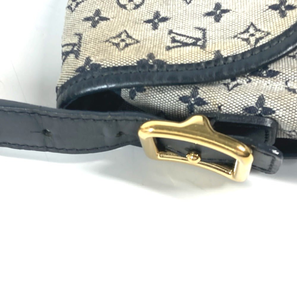 LOUIS VUITTON Shoulder Bag M92670 Monogram mini canvas Navy Monogram mini Belanger Women Used | AlmaBagz - Image 11