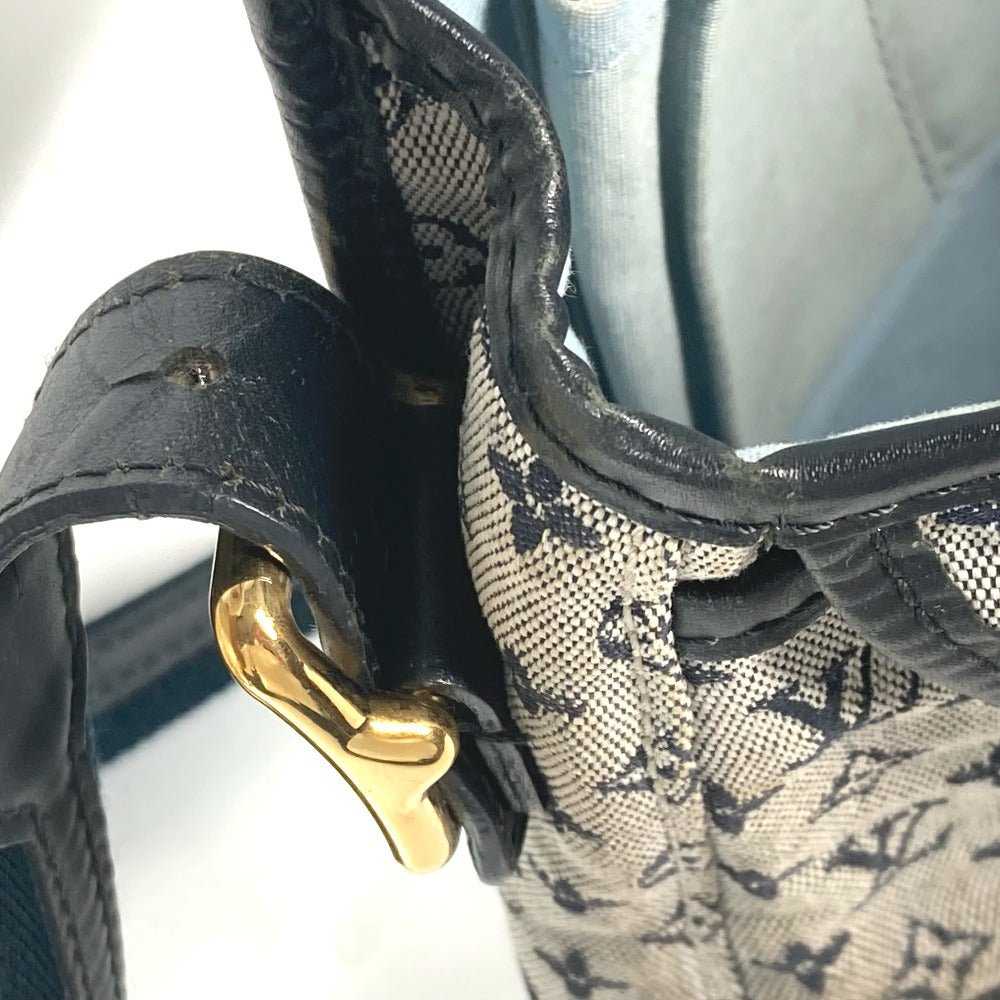 LOUIS VUITTON Shoulder Bag M92670 Monogram mini canvas Navy Monogram mini Belanger Women Used | AlmaBagz - Image 15