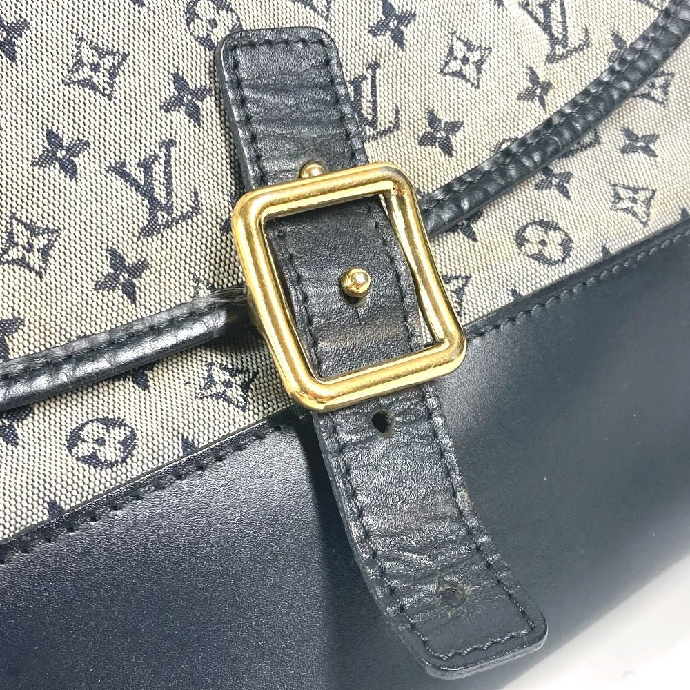 LOUIS VUITTON Shoulder Bag M92670 Monogram mini canvas Navy Monogram mini Belanger Women Used | AlmaBagz - Image 7