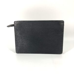 LOUIS VUITTON business bag M52522 Epi Leather black Epi Pochette homme | AlmaBagz