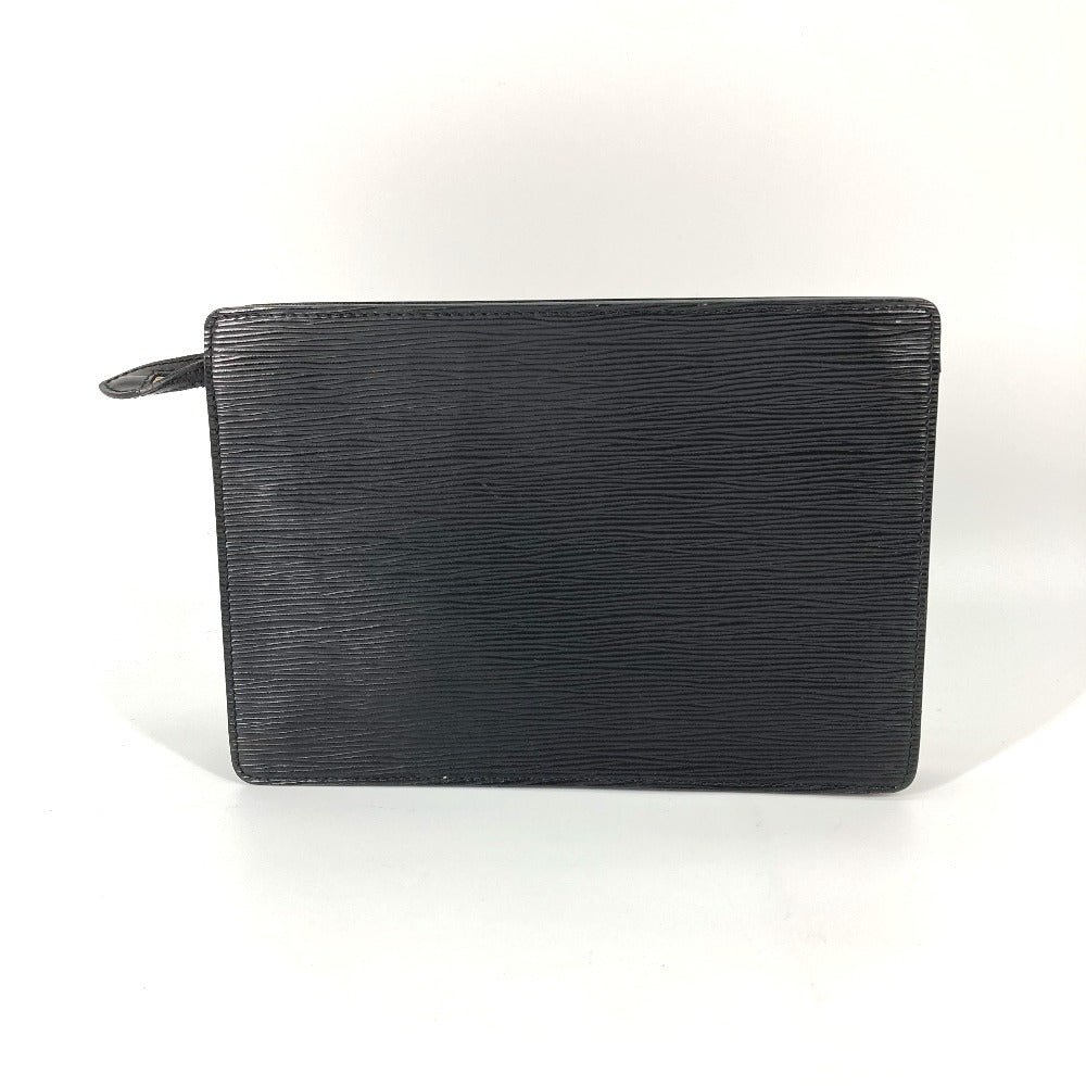 LOUIS VUITTON business bag M52522 Epi Leather black Epi Pochette homme | AlmaBagz