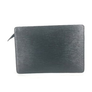 LOUIS VUITTON business bag M52522 Epi Leather black Epi Pochette Homme mens Used | AlmaBagz