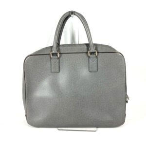 LOUIS VUITTON Business bag Taiga Leather gray Taiga Neo Igor | AlmaBagz