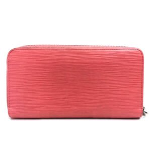 LOUIS VUITTON Long Wallet Purse M60663 Epi Leather Pink type Epi Zippy wallet Women Used | AlmaBagz