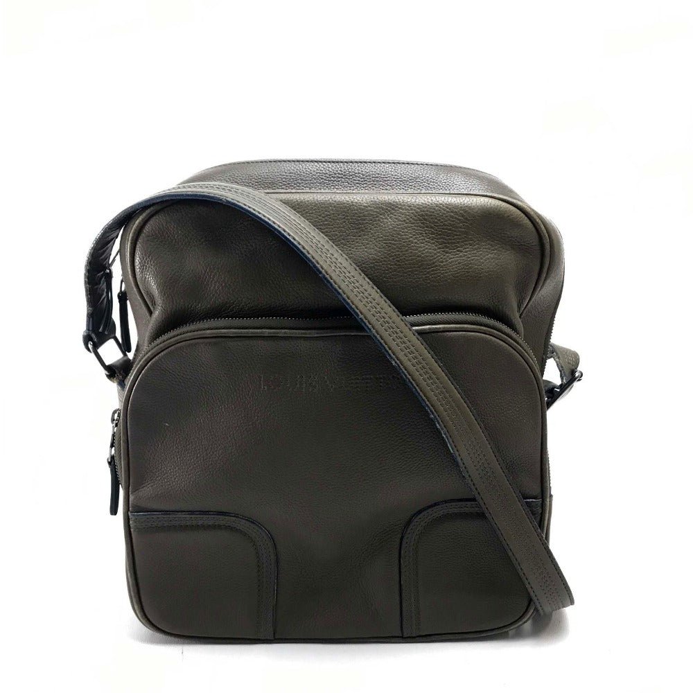 LOUIS VUITTON Shoulder Bag M95781 leather khaki Men's bag mens Used | AlmaBagz - Image 13