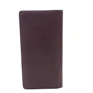 LOUIS VUITTON Long Wallet Purse Taurillon Clemence Leather Bordeauxtype Portefeuille Blaza mens Used | AlmaBagz