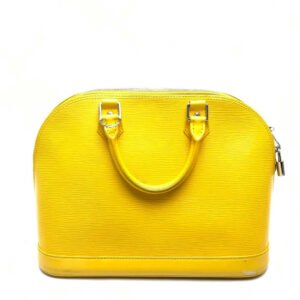LOUIS VUITTON Handbag M40619 Epi Leather yellow Epi Alma PM | AlmaBagz