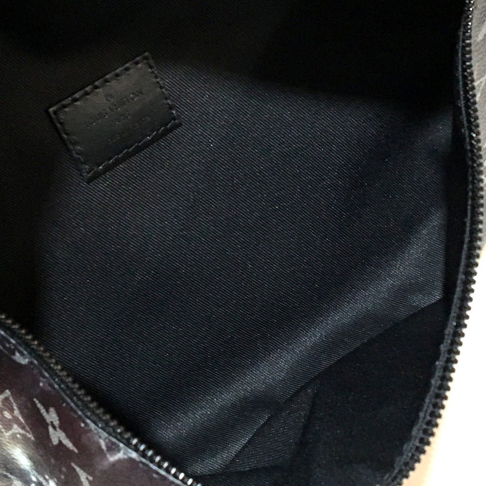 LOUIS VUITTON Sling bag ‚l44444 Monogram Galaxy Canvas, Leather Silverx black Monogram Galaxy Discovery Bum Bag mens Used | AlmaBagz - Image 6