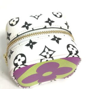 LOUIS VUITTON Pouch M67669 Canvas, Giant Monogram yellow Monogram Giant Portomonet Cube | AlmaBagz