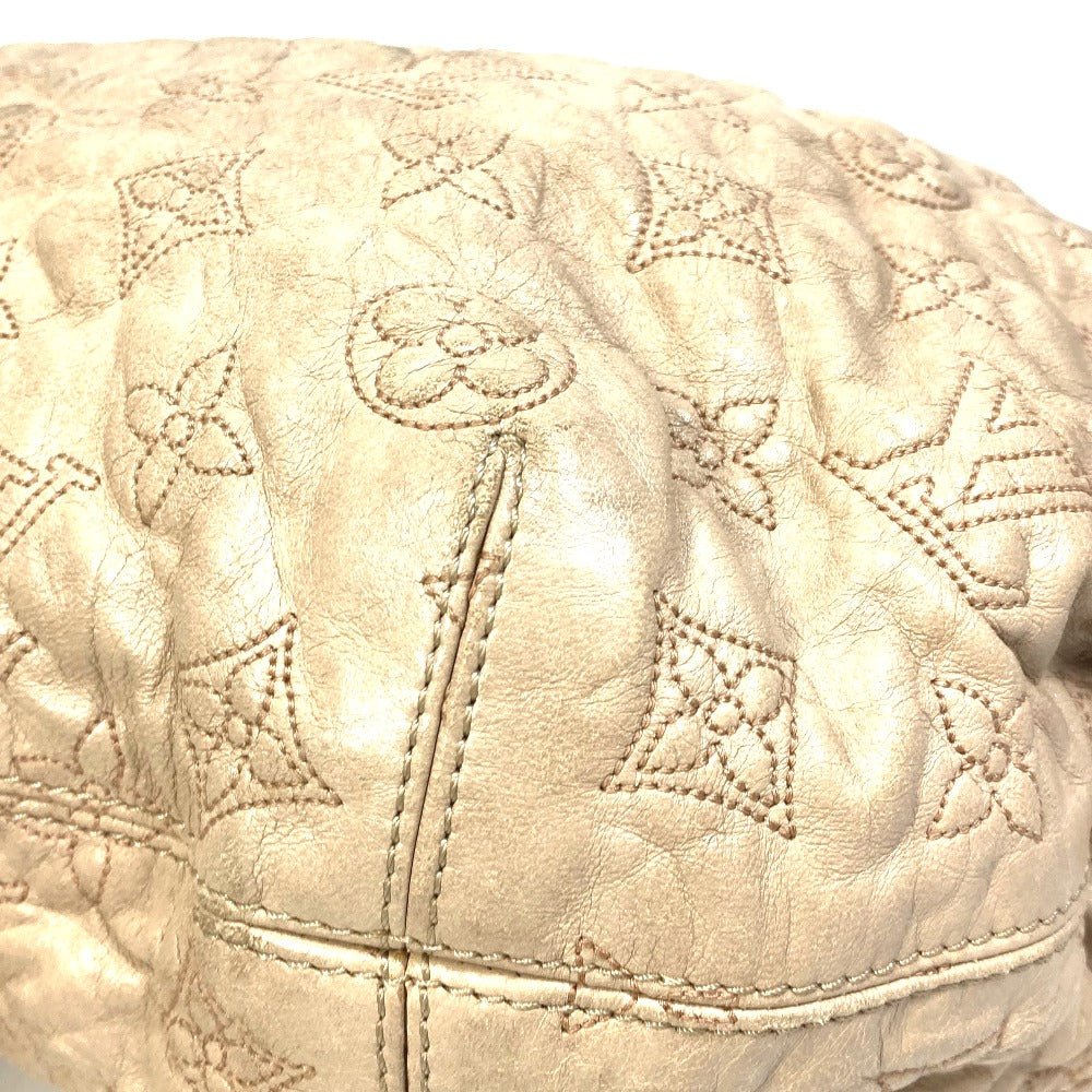 LOUIS VUITTON Shoulder Bag M95423 leather beige Monogram Olympe Nimbs GM | AlmaBagz - Image 9