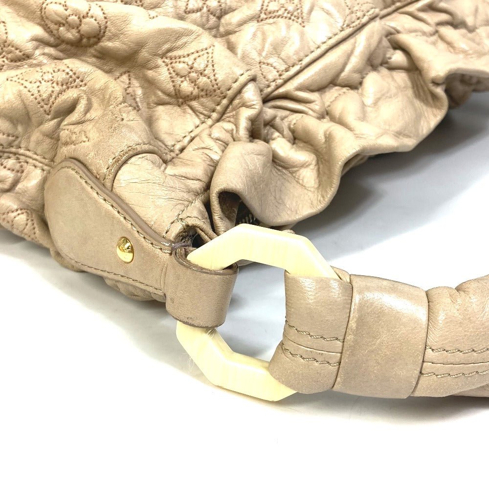 LOUIS VUITTON Shoulder Bag M95423 leather beige Monogram Olympe Nimbs GM | AlmaBagz - Image 11