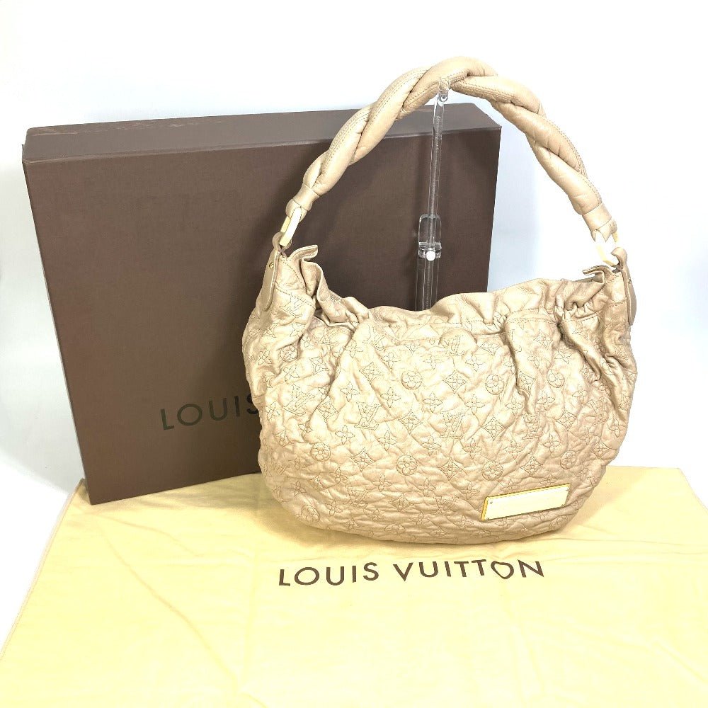 LOUIS VUITTON Shoulder Bag M95423 leather beige Monogram Olympe Nimbs GM | AlmaBagz - Image 17