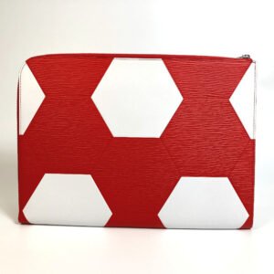 LOUIS VUITTON Clutch bag M63232 Epi Leather Red 2018 FIFA World Cup Pochette Jules GM mens Used | AlmaBagz