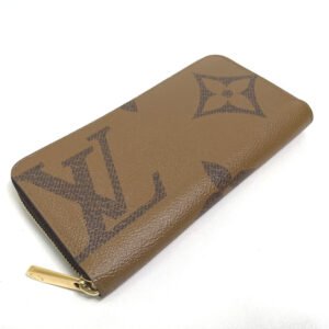 LOUIS VUITTON Long Wallet Purse M69353 Monogram canvas Brown Monogram Giant Zippy wallet Women Used | AlmaBagz
