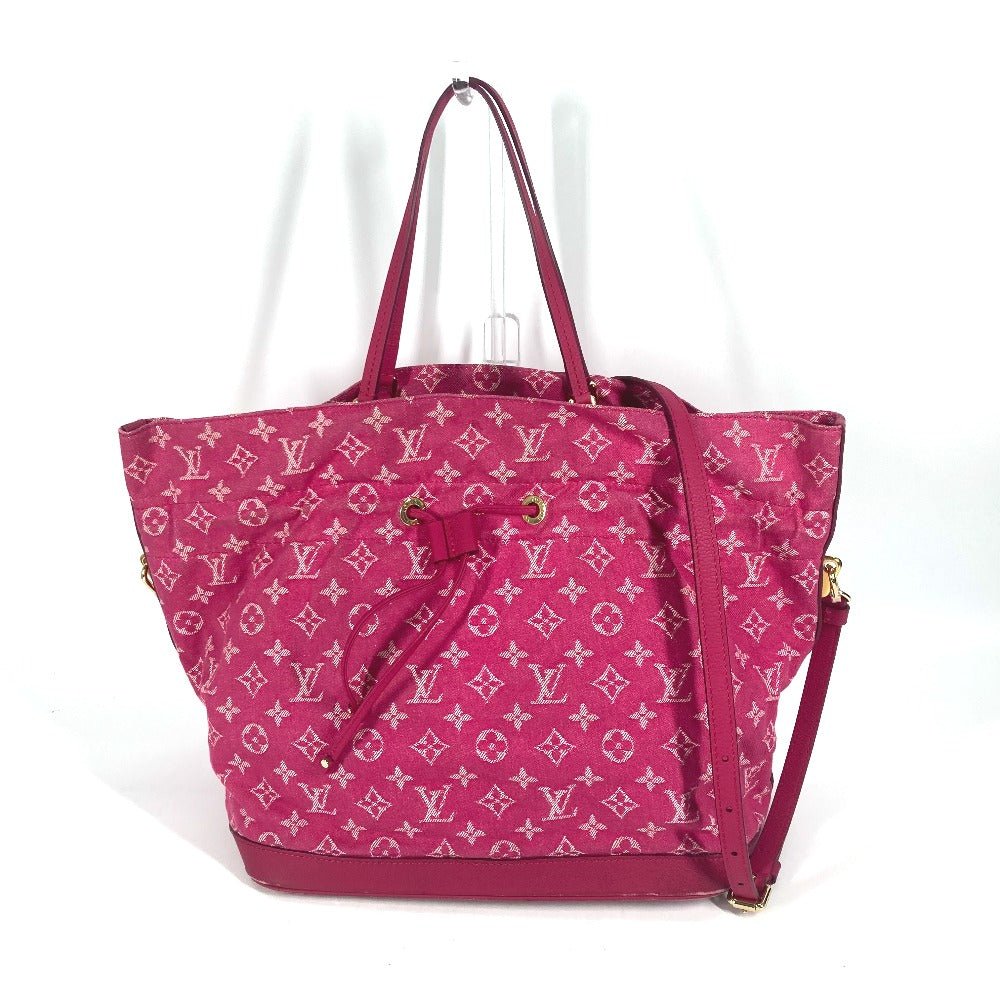 LOUIS VUITTON Shoulder Bag M40870 Monogram denim pink Monogram denim Noeful MM | AlmaBagz - Image 14