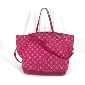 LOUIS VUITTON Shoulder Bag M40870 Monogram denim pink Monogram denim Noeful MM | AlmaBagz
