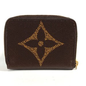 LOUIS VUITTON Coin case M69354 Monogram giant canvas Brown Monogram Giant Zip around purse | AlmaBagz