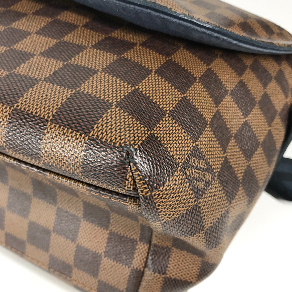 LOUIS VUITTON Shoulder Bag N41254 Damier canvas Brown Damier Flap Sprinter MM | AlmaBagz - Image 11