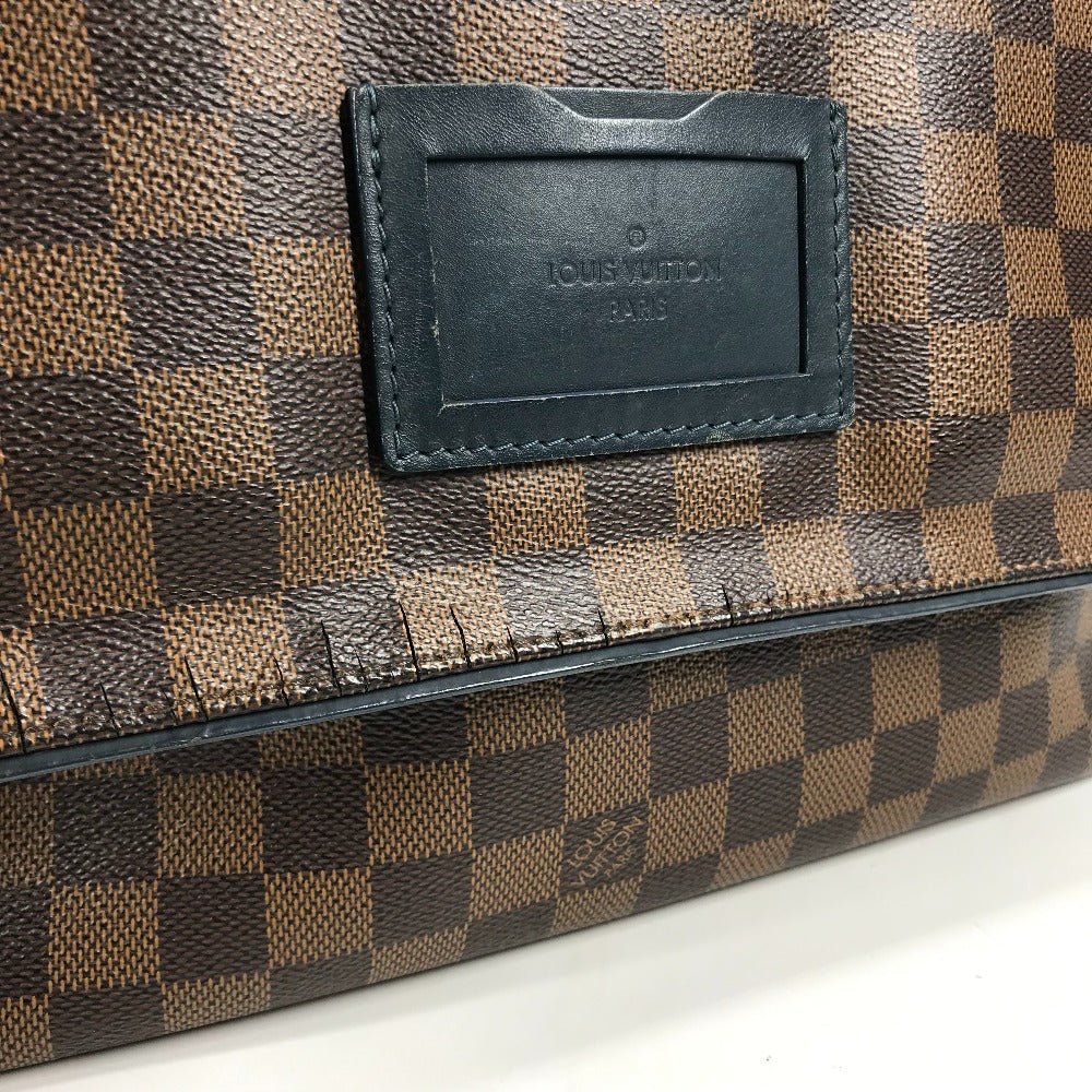 LOUIS VUITTON Shoulder Bag N41254 Damier canvas Brown Damier Flap Sprinter MM | AlmaBagz - Image 12