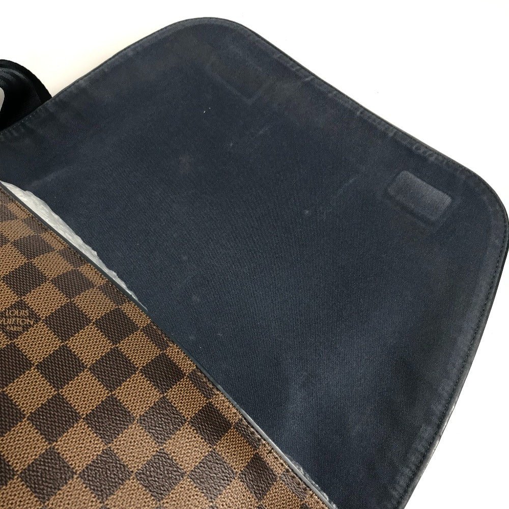LOUIS VUITTON Shoulder Bag N41254 Damier canvas Brown Damier Flap Sprinter MM | AlmaBagz - Image 6