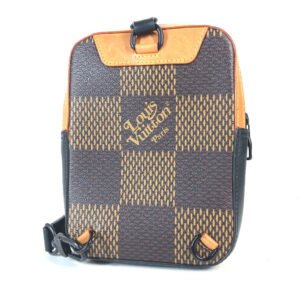 LOUIS VUITTON Shoulder Bag N40357 Damier canvas Damier Giant Canvas Brown <html> <body> ダミエ ジャイアント Amazone | AlmaBagz