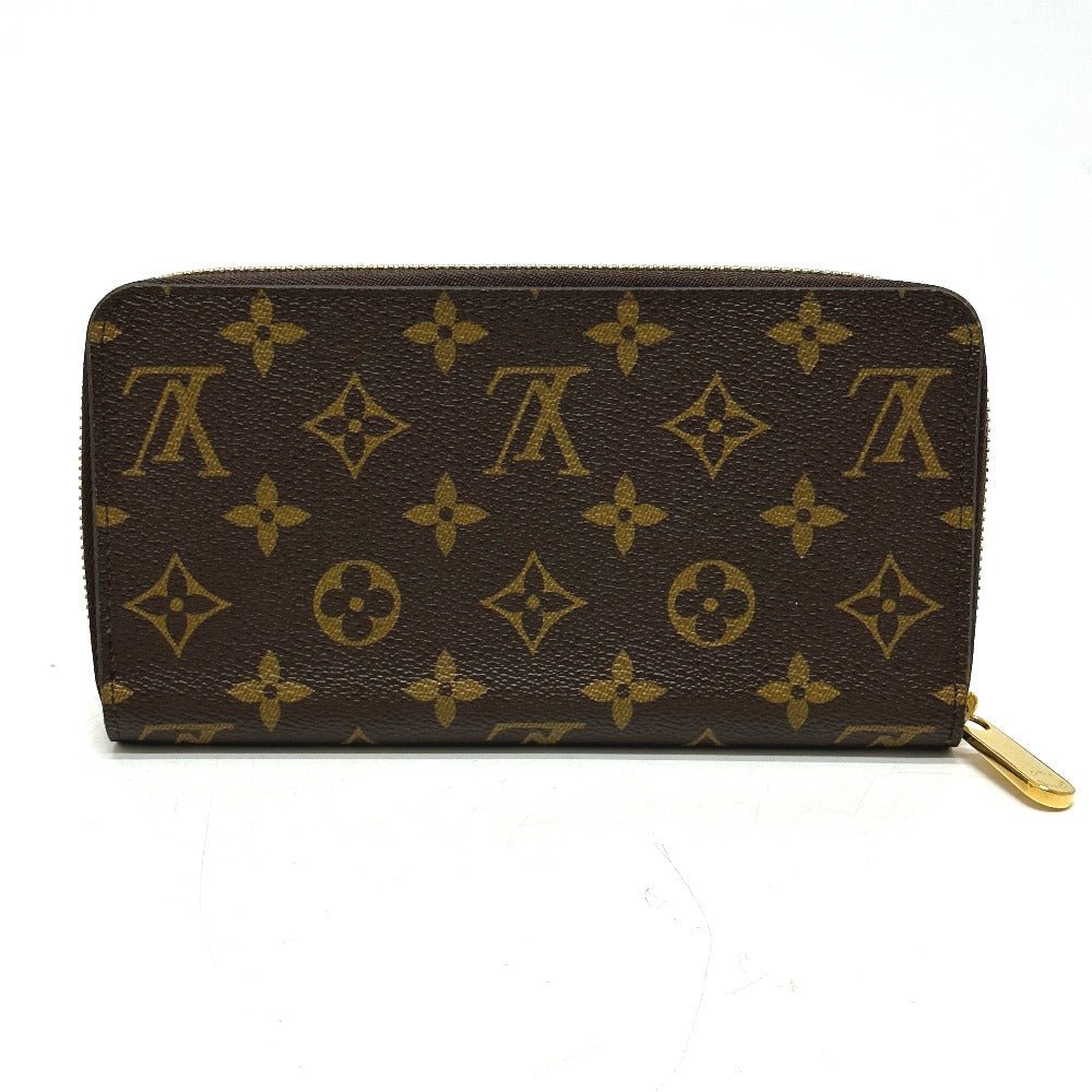 LOUIS VUITTON Long Wallet Purse M69750 Monogram canvas Brown 2020 Monogram Vivienne Amusement Park Zippy wallet Women Used | AlmaBagz
