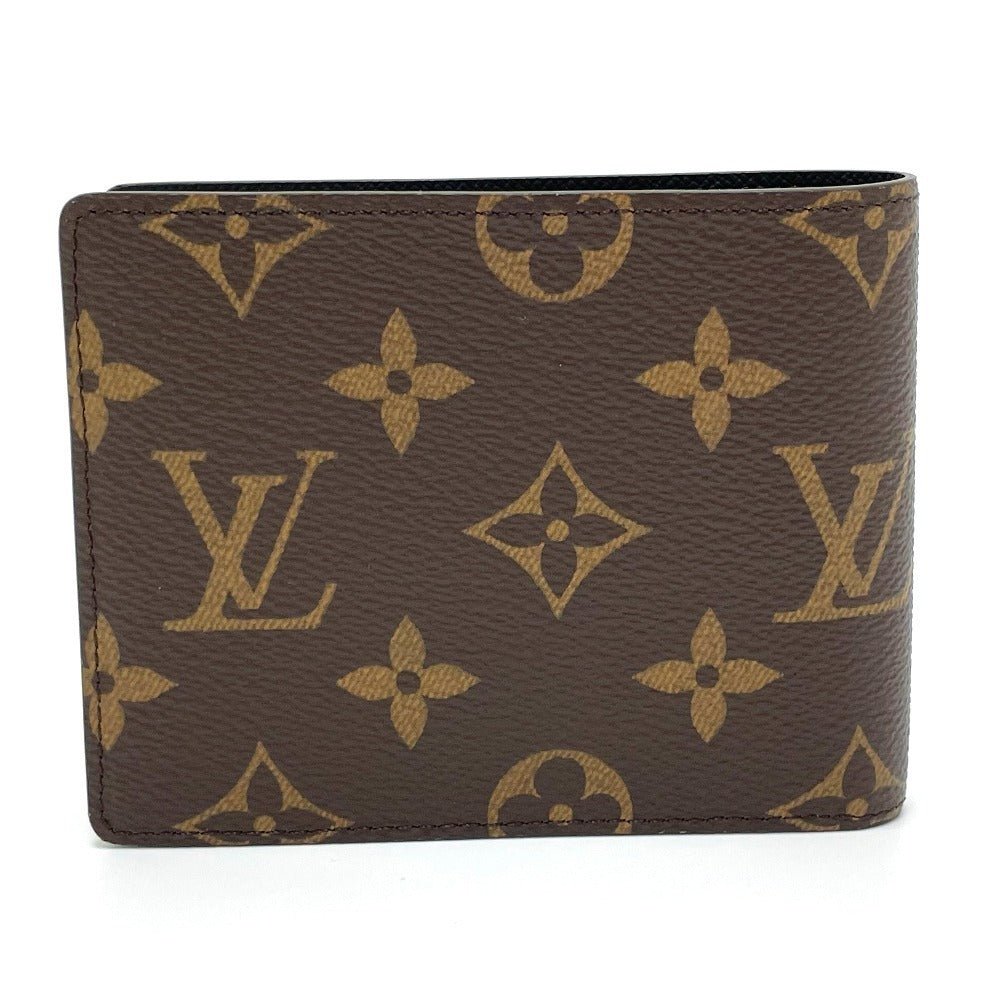 LOUIS VUITTON Folded wallet M80156 Monogram canvas Brown Animal Monogram Portefeuille Slender NM | AlmaBagz
