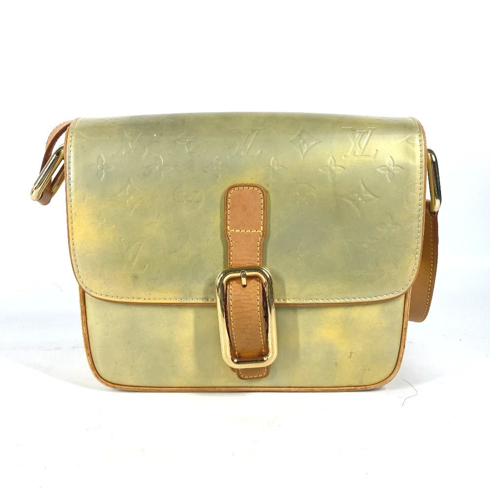 LOUIS VUITTON Shoulder Bag M91148 Monogram Vernis gray Monogram Vernis Christie GM Women Used | AlmaBagz - Image 14