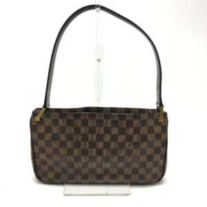 LOUIS VUITTON Shoulder Bag N51129 Damier canvas Brown Damier Aubagne Women Used | AlmaBagz