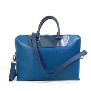 LOUIS VUITTON Business bag M51700 Epi Leather blue Porto documan Jules PDJ Handbag mens Used | AlmaBagz