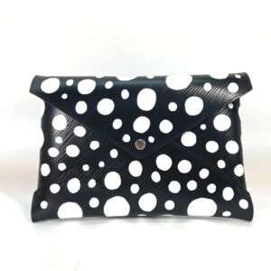 LOUIS VUITTON Clutch bag M81959 Epi Leather black yellow red Epi Yayoi Kusama LVxYK Pochette Kirigami Women Used | AlmaBagz