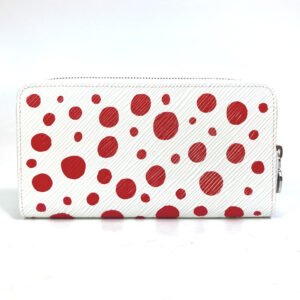 LOUIS VUITTON Long Wallet Purse M81961 Epi Leather, Empreinte Red Epi Japan exclusive LV x YK Zippy Wallet Women Used | AlmaBagz