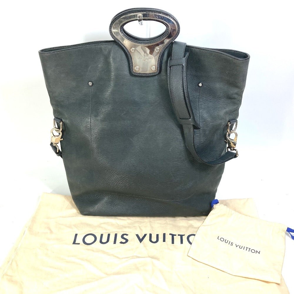 LOUIS VUITTON Shoulder Bag leather black Men's runway limited Cuir Epi NS mens Used | AlmaBagz - Image 5