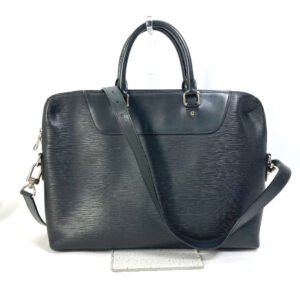 LOUIS VUITTON Business bag N50163 Epi Leather black Epi Porto Documan Jule PDJ mens Used | AlmaBagz