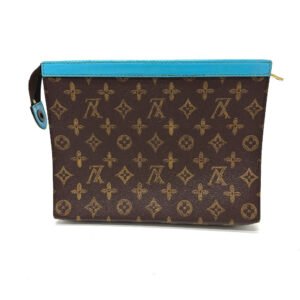LOUIS VUITTON Clutch bag M81204 Monogram canvas Brown Monogram Pochette Voyage MM mens Used | AlmaBagz