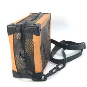 LOUIS VUITTON Shoulder Bag N40381 Damier Giant Canvas Brown Damier Giant NIGO collaboration Soft Trunk | AlmaBagz