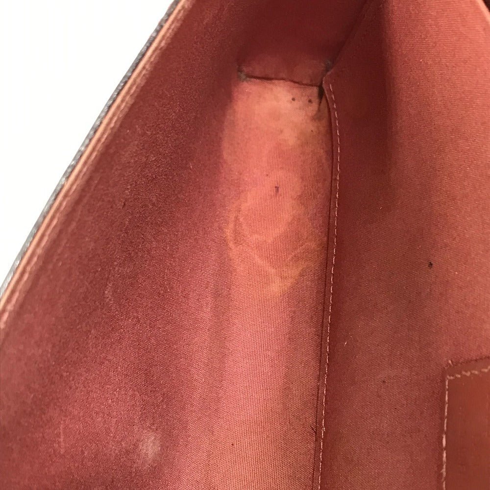 LOUIS VUITTON Shoulder Bag M62767 Patent leather pink Monogram Vernis Pochette Felice Women Used | AlmaBagz - Image 13