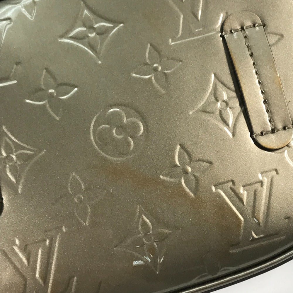 LOUIS VUITTON Shoulder Bag M90510 Monogram Vernis gray Monogram Vernis Belt bag Sling bag Women Used | AlmaBagz - Image 9