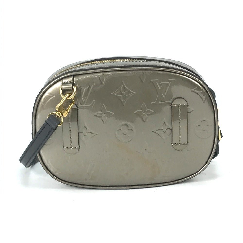 LOUIS VUITTON Shoulder Bag M90510 Monogram Vernis gray Monogram Vernis Belt bag Sling bag Women Used | AlmaBagz