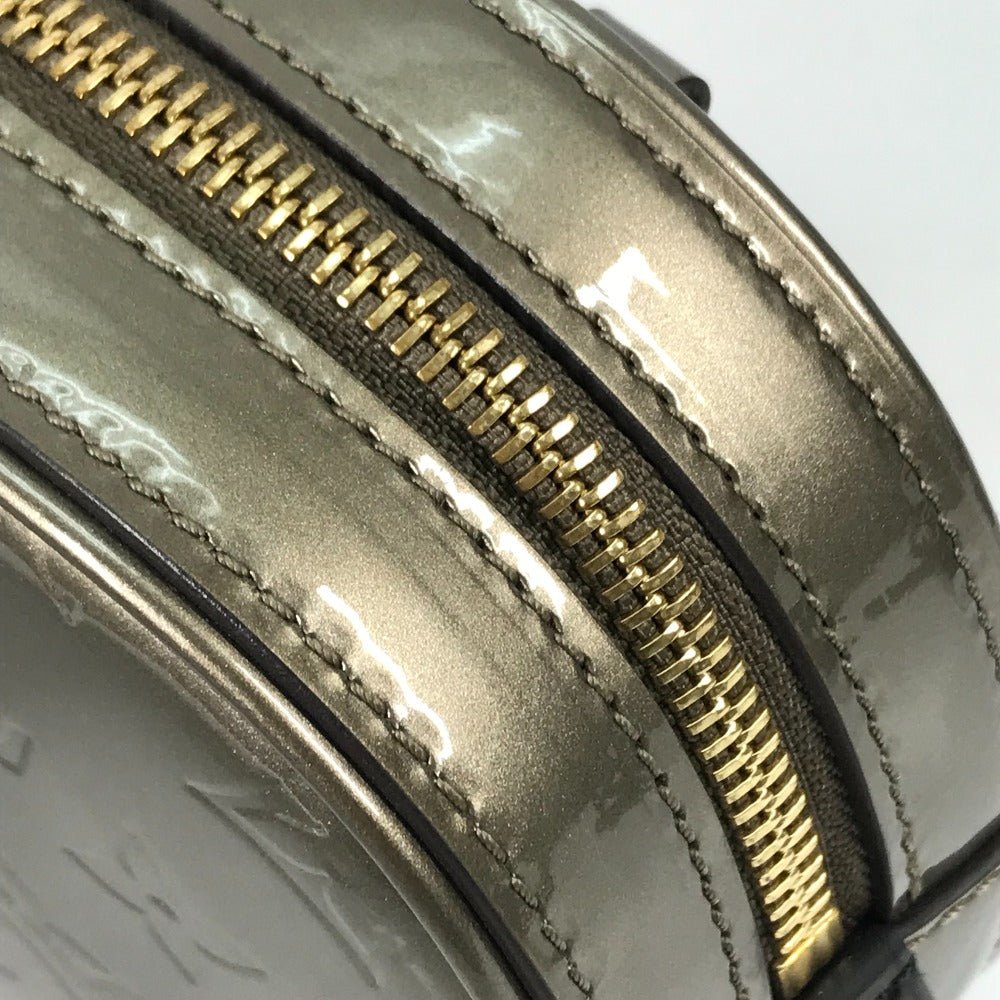LOUIS VUITTON Shoulder Bag M90510 Monogram Vernis gray Monogram Vernis Belt bag Sling bag Women Used | AlmaBagz - Image 7