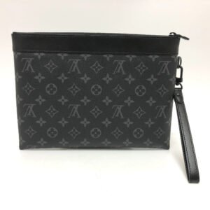 LOUIS VUITTON Clutch bag ‚l81569 Monogram Eclipse Canvas black Monogram Eclipse pochette to go mens Used | AlmaBagz