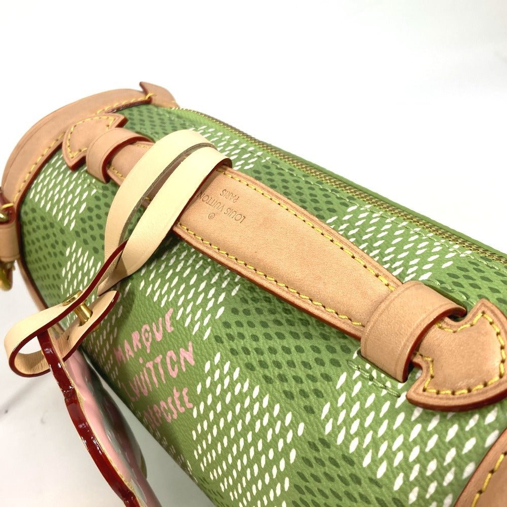LOUIS VUITTON Shoulder Bag N40635 , Damier Golf Canvas green Damier Golf Mini Golf Bag | AlmaBagz - Image 8