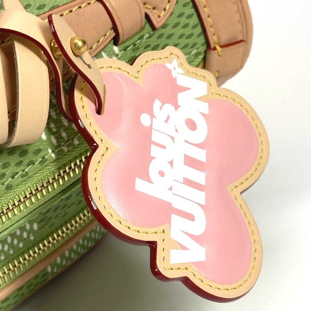 LOUIS VUITTON Shoulder Bag N40635 , Damier Golf Canvas green Damier Golf Mini Golf Bag | AlmaBagz - Image 9