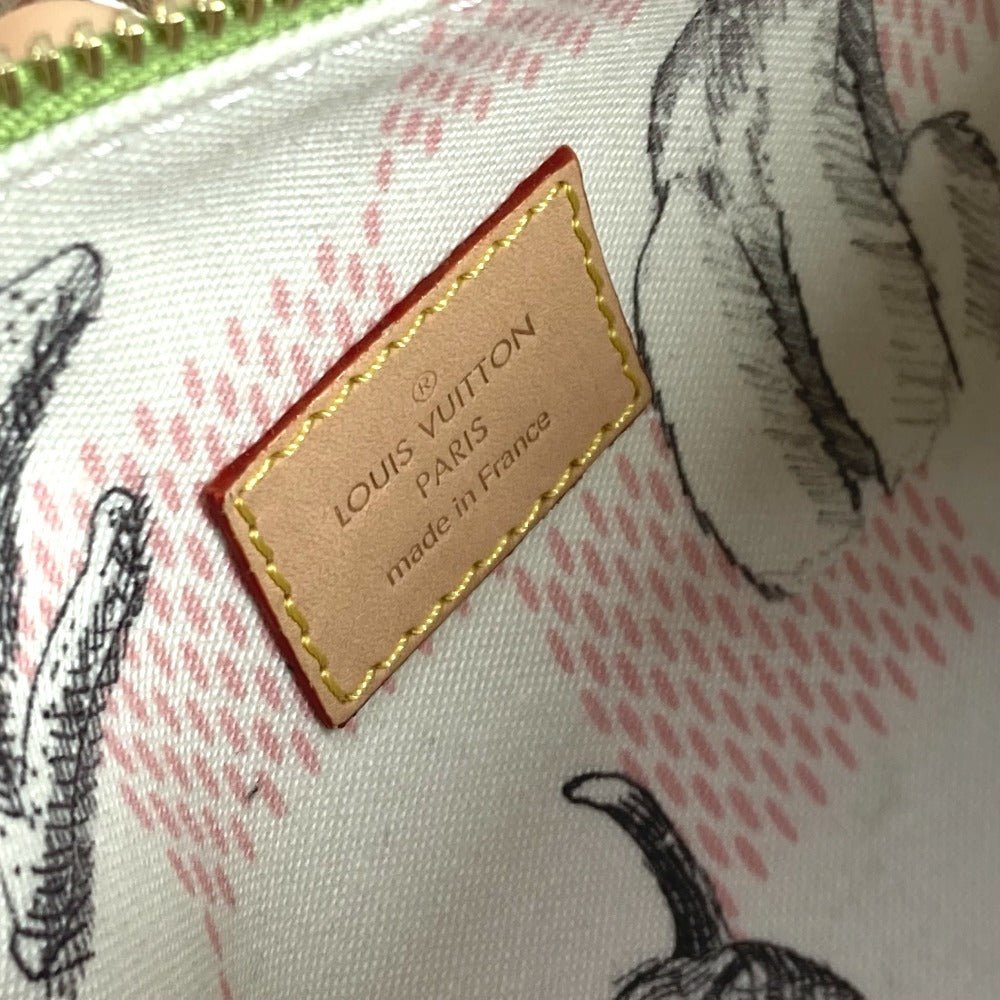 LOUIS VUITTON Shoulder Bag N40635 , Damier Golf Canvas green Damier Golf Mini Golf Bag | AlmaBagz - Image 12