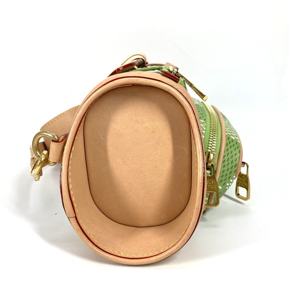 LOUIS VUITTON Shoulder Bag N40635 , Damier Golf Canvas green Damier Golf Mini Golf Bag | AlmaBagz - Image 3