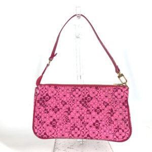 LOUIS VUITTON Accessory pouch M93166 PVC / Leather pink Cosmic Blossom Pochette Cosmic Women Used | AlmaBagz